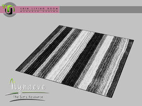 Sims 3 — Erin Rug by NynaeveDesign — Erin Living - Rug Decor - Rugs Price: 226 Tiles: 3x3