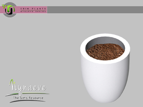 Sims 3 — Erin Plants - Flowerpot V5 - Small by NynaeveDesign — Erin Plants - Flowerpot V5 - Small Located in: Decor -