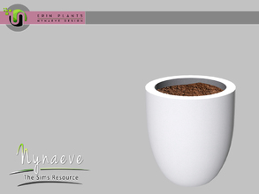 Sims 3 — Erin Plants - Flowerpot V6 - Small by NynaeveDesign — Erin Plants - Flowerpot V6 - Small Located in: Decor -
