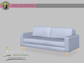 Sims 3 — Erin Loveseat by NynaeveDesign — Erin Living - Loveseat Located in: Comfort - Loveseats Price: 1226 Tiles: 2x1
