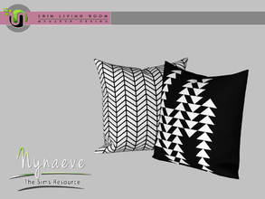 Sims 3 — Erin Throw Pillow V1 by NynaeveDesign — Erin Living - Throw Pillow V1 Located in: Decor - Misc Decor Price: 226
