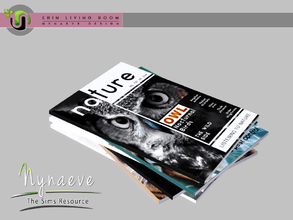 Sims 3 — Erin Magazines by NynaeveDesign — Erin Living - Magazines Decor - Misc Decor Price: 226 Tiles: 2x1