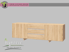 Sims 3 — Erin Sideboard by NynaeveDesign — Erin Living - Sideboard Located in: Storage - Misc Price: 539 Tiles: 3x1
