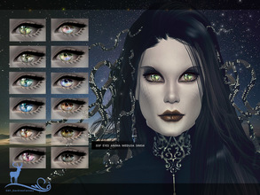 Sims 4 — DSF EYES ANIMA MEDUSA by DanSimsFantasy — The soul shows itself behind the depth and brightness of its eyes,