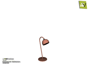 Sims 3 — Brooklyn Table Lamp by ArtVitalex — - Brooklyn Table Lamp - ArtVitalex@TSR, Oct 2018