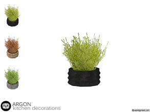 Sims 4 — Argon Plant by wondymoon — - Argon Kitchen - Plant - Wondymoon|TSR - Creations'2018