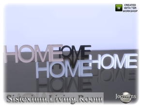 Sims 4 — sistexium living home deco by jomsims — sistexium living home deco