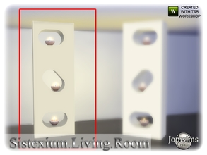 Sims 4 — sistexium living wall deco 1tile by jomsims — sistexium living wall deco 1tile