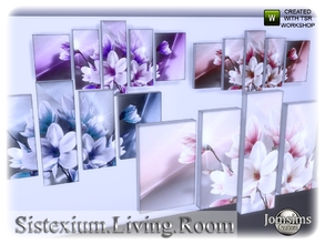 Sims 4 — sistexium living wall paintings by jomsims — sistexium living wall paintings