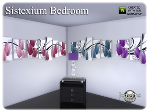 Sims 4 — sistexium bedroom wall painting by jomsims — sistexium bedroom wall painting