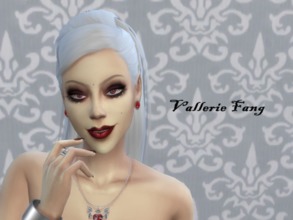 Sims 4 — Vallerie Fang by SullyDark — Halloween Season - Vallerie Fang A sexy vampire ready for action! *Adult *CC links