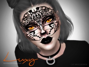 Sims 4 — CAT MASQUERADE by LuxySims3 — Hey! Luxy updating! New makeup for females and males :D 2 Swatches [BLUSH SECTION]