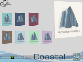 Sims 4 — Coastal Living Deco Painting v2 by BuffSumm — Part of the *Coastal Living Set* Created by BuffSumm @ TSR