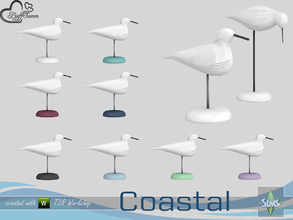 Sims 4 — Coastal Living Deco Seagull v1 by BuffSumm — Part of the *Coastal Living Set* Created by BuffSumm @ TSR