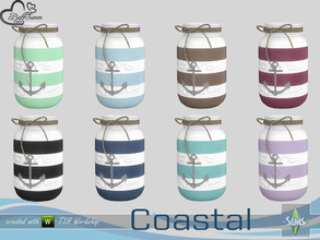 Sims 4 — Coastal Living Deco Jar v2 by BuffSumm — Part of the *Coastal Living Set* Created by BuffSumm @ TSR