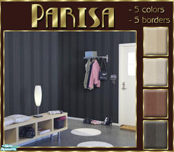 Sims 2 — Parisa by elmazzz — These realistic walls will add a touch of european luxury to your Sims home.