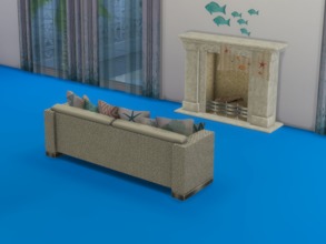 Sims 4 — Coastal Concrete - 4 Swatches by Sapphyra2 — Recolored swatches added to the Barely Concrete floors in sims 4.