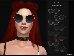 Sims 4 — Glam Sunglasses by OranosTR — - New Mesh - 8 Colours - Specular Map included Hope you like it. ^_^