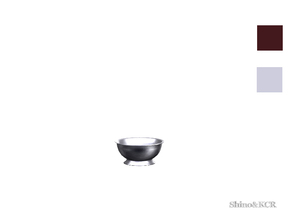Sims 4 — Kitchen Deco Liz - Bowl smaller by ShinoKCR — Stainless Steel Decorative Set in Clutter