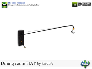 Sims 3 — kardofe_Dining room HAY_Wall light by kardofe — Wall light, modern design and orignal