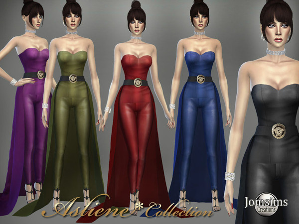 Sims 4 — Asliene outfit 3 by jomsims — Asliene collection Asliene outfit 3.8 shades Happy simming. Thank you Tsr hairs