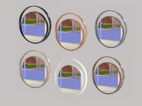 Sims 4 — Bedroom Jasper - Mirror wall by ung999 — Bedroom Jasper - Mirror wall Color Options : 6