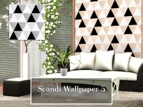 Sims 3 — Scandi Wallpaper 5 by Pralinesims — By Pralinesims