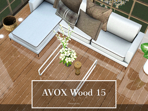 Sims 3 — AVOX Wood 15 by Pralinesims — By Pralinesims 