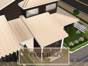 Sims 3 — EVOX Roof by Pralinesims — By Pralinesims