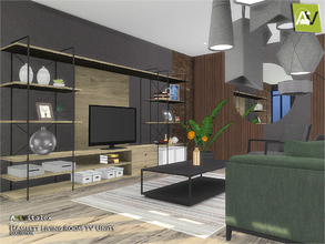 Sims 4 — Hamlett Living Room TV Units by ArtVitalex — - Hamlett Living Room TV Units - ArtVitalex@TSR, Nov 2018 - All