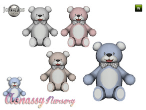 Sims 4 — acnassy nursery part2  big teddy decor by jomsims — acnassy nursery part2 big teddy decor