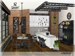 Sims 4 — Industrial Bar by SIMcredible! — yes, yes... we know LoL :D It has been 6 months since we published 'Industrial'