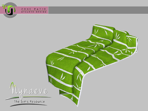 Sims 3 — Zone Patio - Throw Blanket by NynaeveDesign — Zone Patio - Throw Blanket Located in: Decor - Miscellaneous