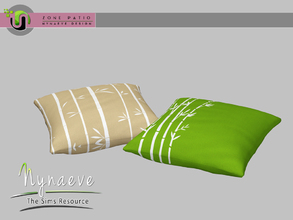 Sims 3 — Zone Patio - Throw Pillow V3 by NynaeveDesign — Zone Patio - Throw Pillow V3 Located in: Decor - Miscellaneous