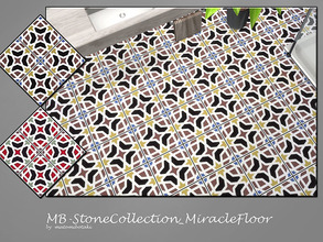 Sims 4 — MB-StoneCollection_MiracleFloor by matomibotaki — MB-StoneCollection_MiracleFloor, elegant full tile wall ,