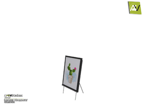 Sims 3 — Lemire Frame Painting by ArtVitalex — - Lemire Frame Painting - ArtVitalex@TSR, Dec 2018