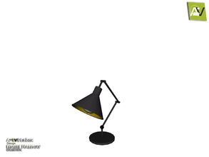 Sims 3 — Lemire Table Lamp by ArtVitalex — - Lemire Table Lamp - ArtVitalex@TSR, Dec 2018