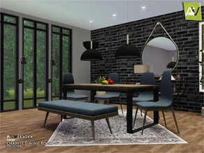 Sims 3 — Chappel Dining Room by ArtVitalex — - Chappel Dining Room - ArtVitalex@TSR, Dec 2018 - All objects are