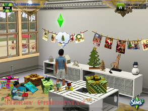 Sims 3 — kardofe_Merry Christmas by kardofe — Set of decorative objects related to Christmas, with which you can create a