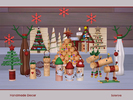 Sims 4 — Handmade Decor by soloriya — Decorative handmade set for winter holidays. Includes 13 objects, category: