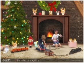 Sims 4 — Christmas gifts by Severinka_ — A set of Christmas decor for your Sims. Decorate your home for Christmas! The