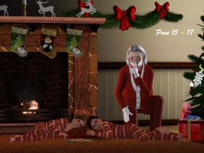 Sims 3 — Christmas With Santa by jessesue2 — Christmas can be such a special time with the children. Watching in