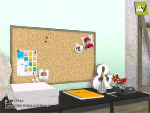 Sims 4 — Perforator Office Materials by ArtVitalex — - Perforator Office Materials - ArtVitalex@TSR, Jan 2019 - All