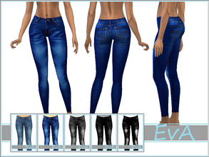 Sims 4 — EVAsims.AF.bottom.2 by Eva — EVAsims.AF.bottom.2 Skinny Jean 