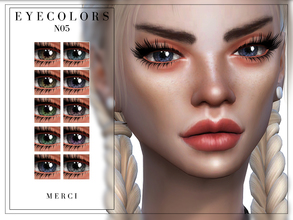 Sims 4 — Eyecolors N05 by -Merci- — Eyecolors in 12 Colours. All Ages.(Toodler-Elder) Unisex. Have Fun!
