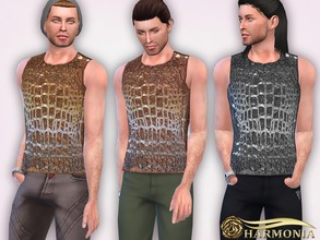 Sims 4 — Sequin Embellished Tank by Harmonia — 5 color Please do not use my textures. Please do not re-upload. Please