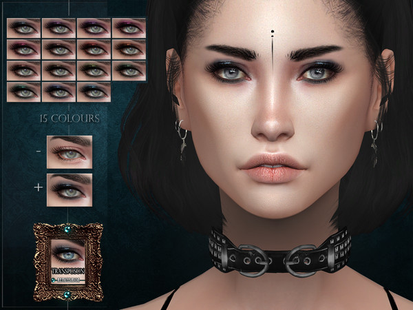Sims 4 — Transposon Eyeshadow by RemusSirion — Transposon Eyeshadow HQ mod compatible: preview pictures were taken with
