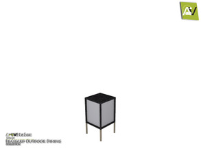 Sims 3 — Brassard Floor Lamp Short by ArtVitalex — - Brassard Floor Lamp Short - ArtVitalex@TSR, Dec 2018