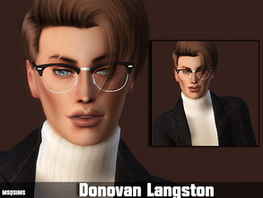 Sims 4 — Donovan Langston by MSQSIMS — Donovan Langston is a teenager who wants to become a master in culinary arts. He