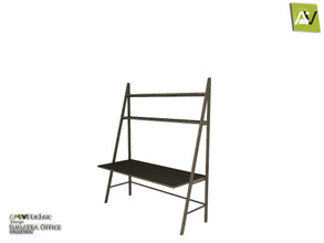Sims 3 — Sumatra Ladder Desk by ArtVitalex — - Sumatra Ladder Desk - ArtVitalex@TSR, Jan 2019